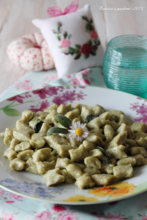 gnocchetti ai gambi di asparagi