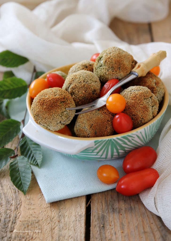 polpettine di broccoletti e formaggio