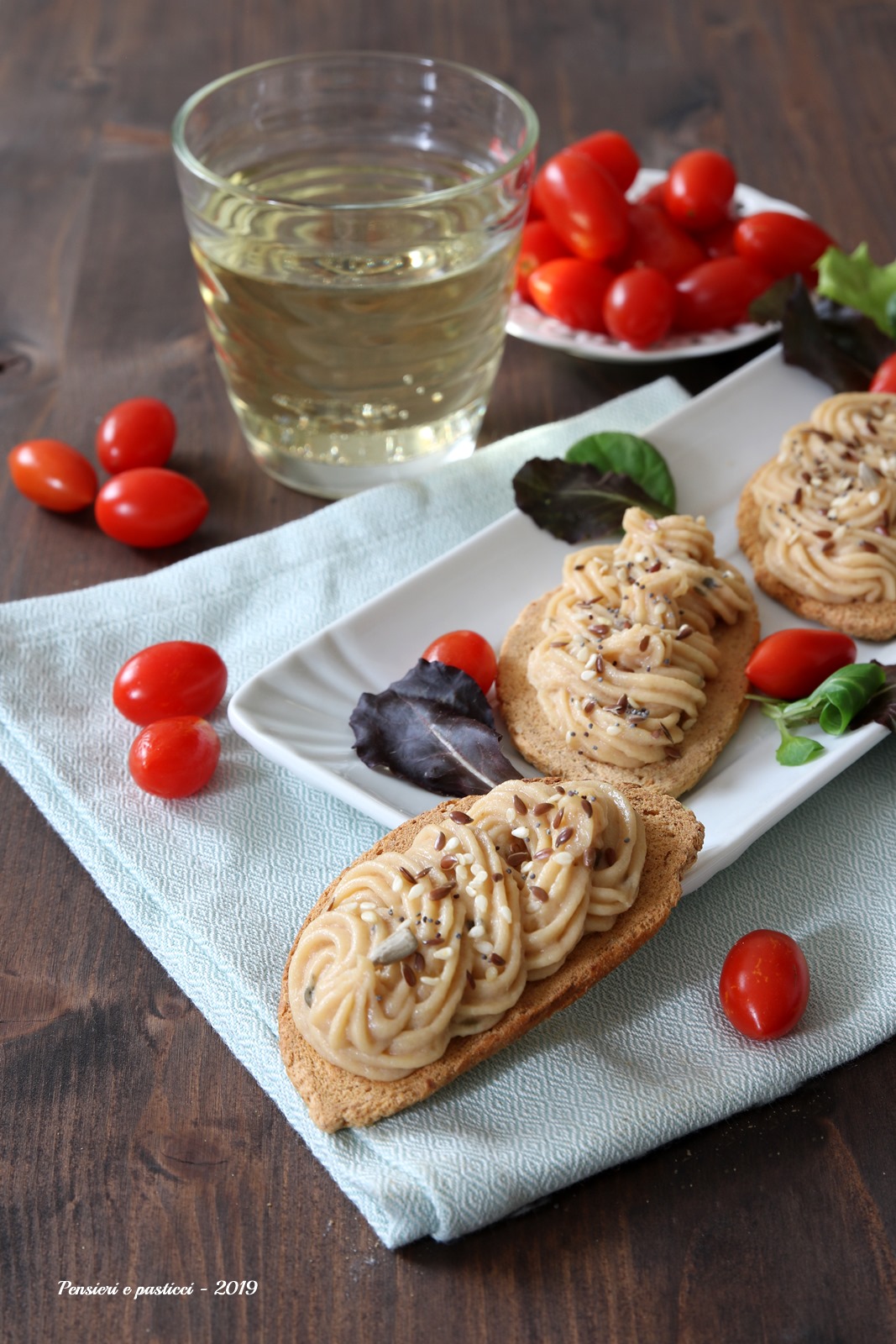 mousse di tonno e patate al finocchietto