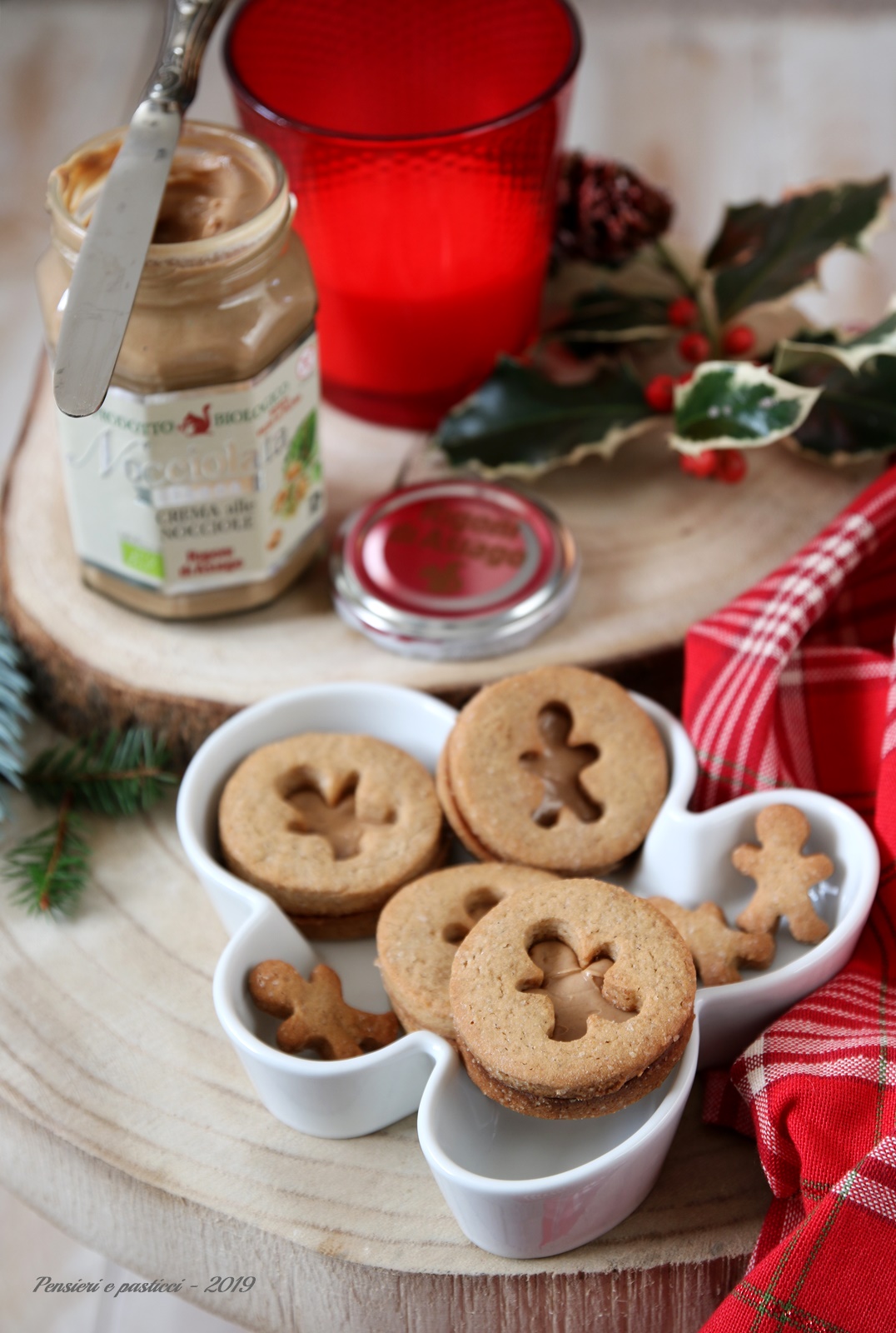 biscotti alla nocciolata bianca