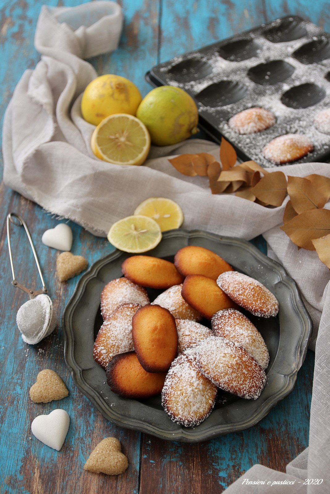 madeleines al bergamotto