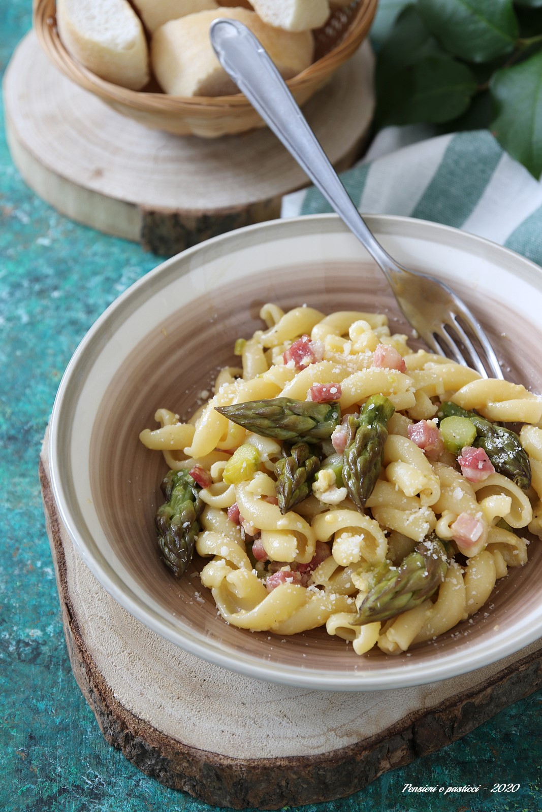 carbonara di asparagi