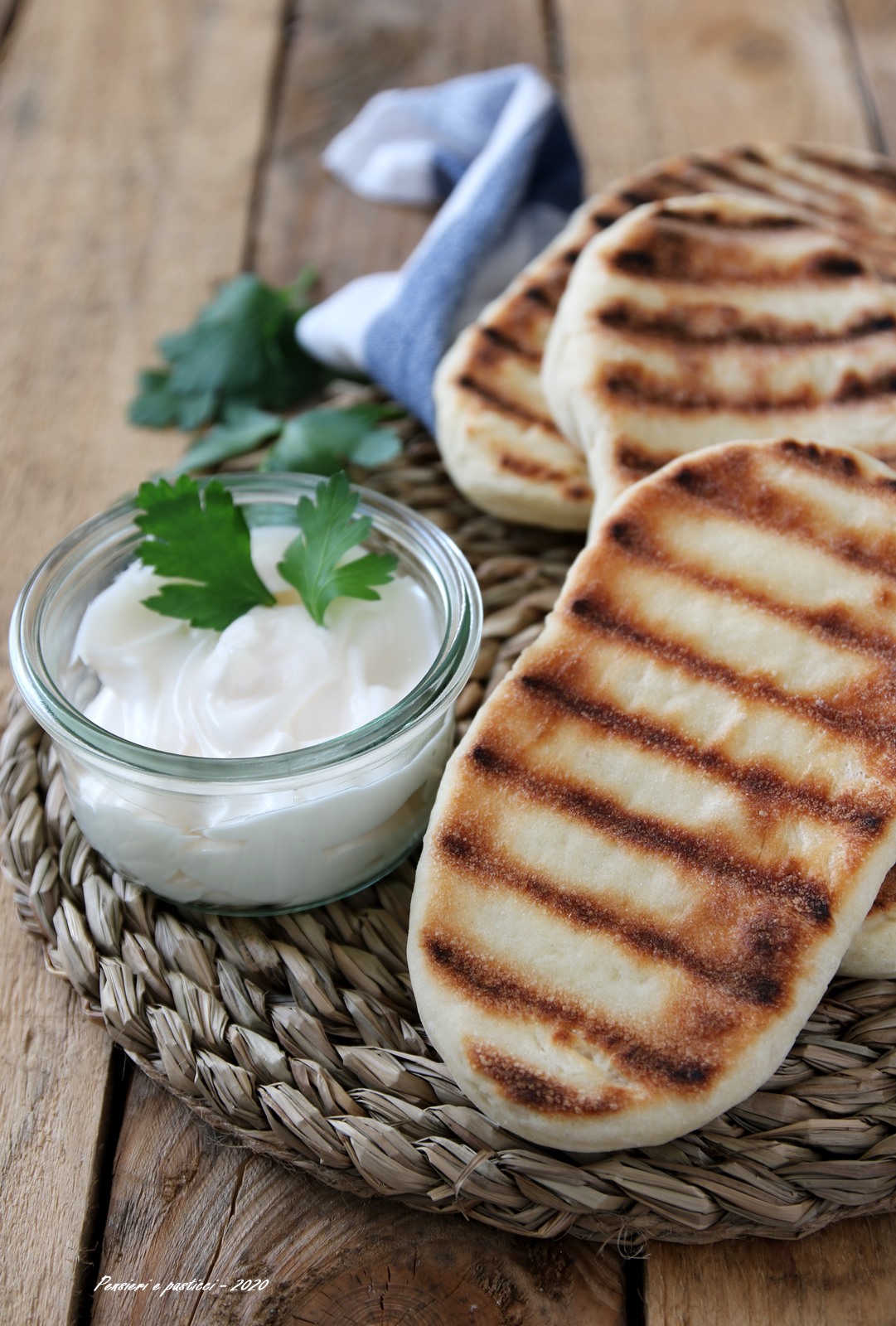 flat bread alla griglia