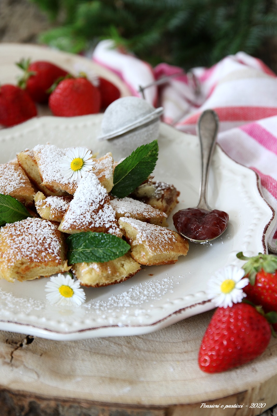 Kaiserschmarren dolce tirolese