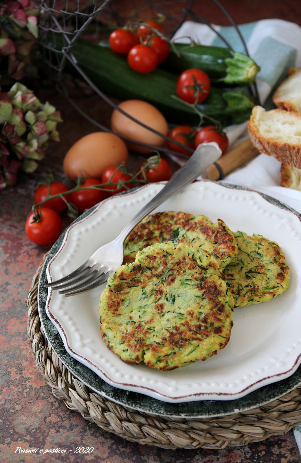 Pancakes di zucchine