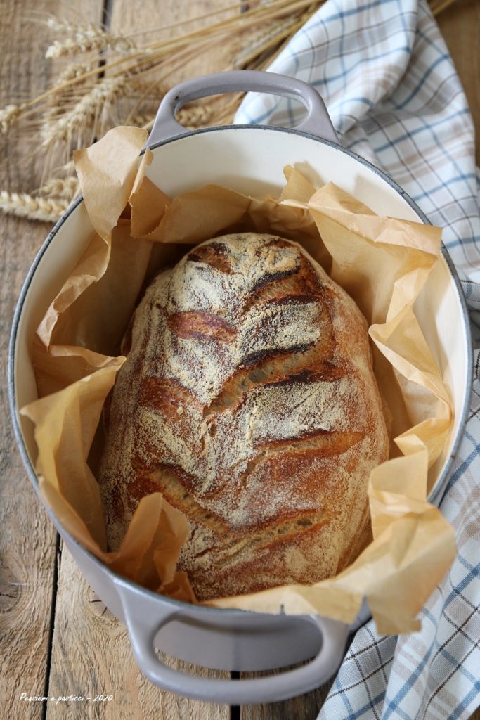 Pane cotto in pentola con licoli - Pensieri e pasticci