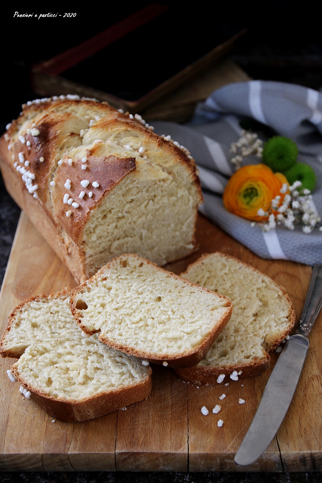 pan brioche in cassetta con licoli