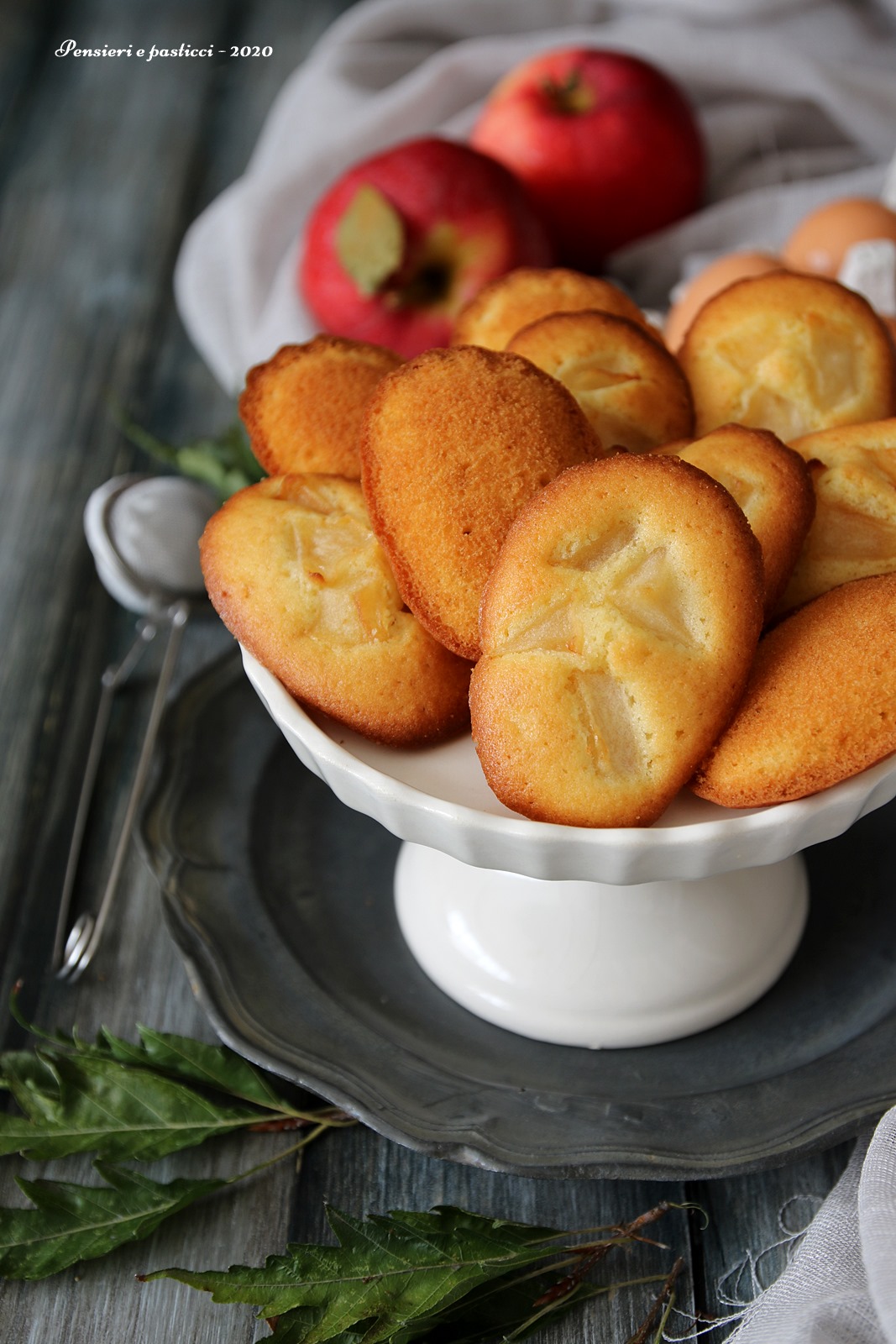 madeleines aux pommes