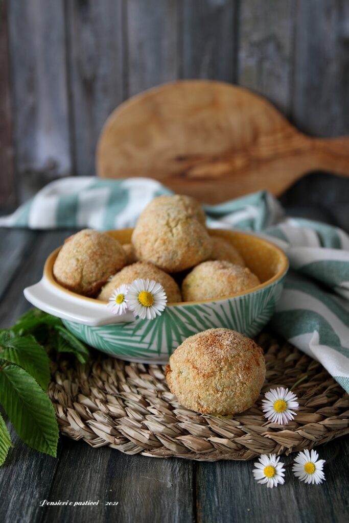 polpette di risotto dal cuore filante