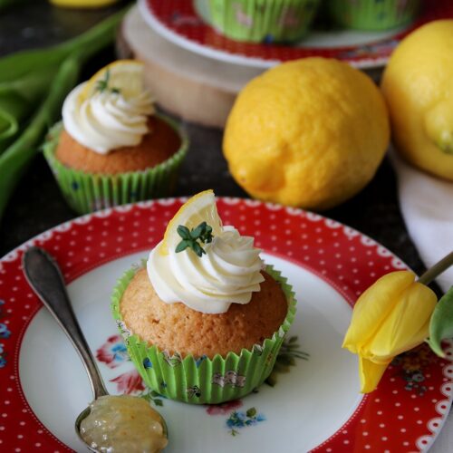 cupcakes al cocco e limone