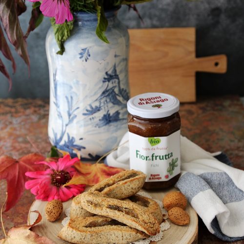 biscotti di grano saraceno ripieni ai fichi