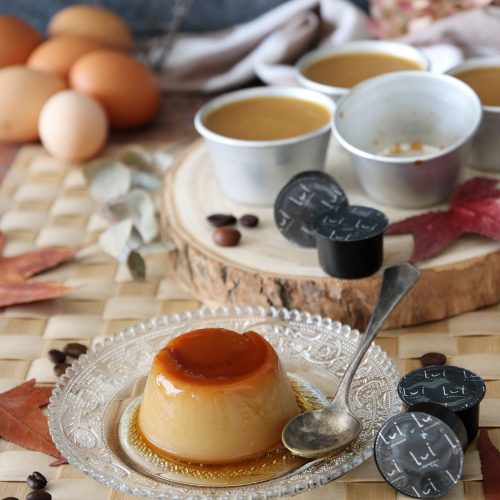 Crème caramel al caffè