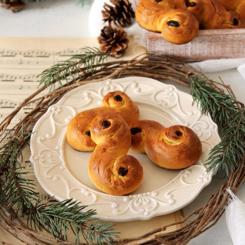 Lussekater svedesi per Santa Lucia