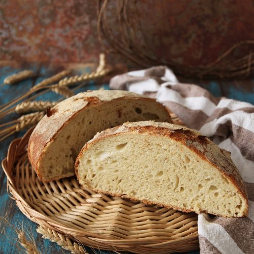 pane alla semola di grano duro cotto in pentola