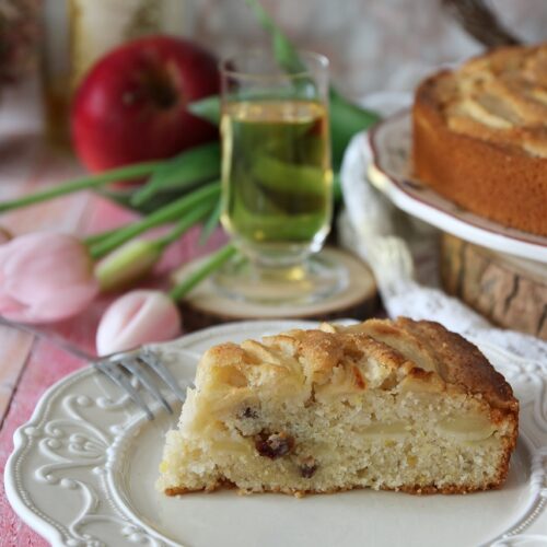 Torta di mele ubriaca