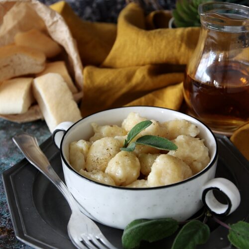 Gnocchi di colla Gnòc in còla bergamaschi