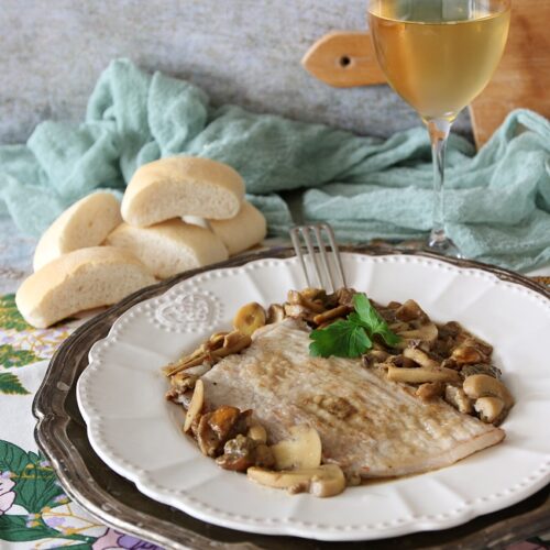 scaloppine di vitello ai funghi e marsala