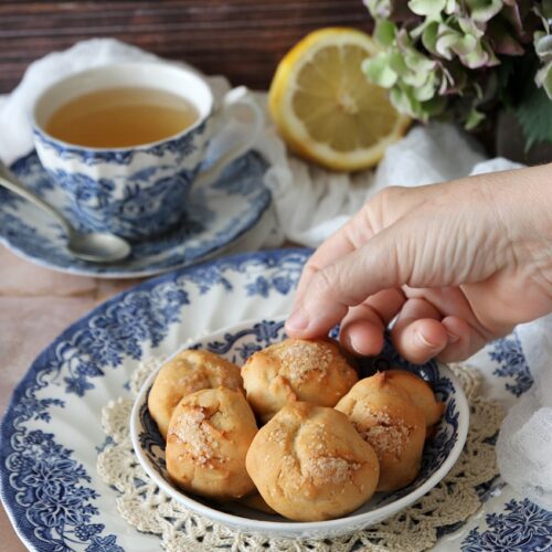 Biscotti alla ricotta e limone
