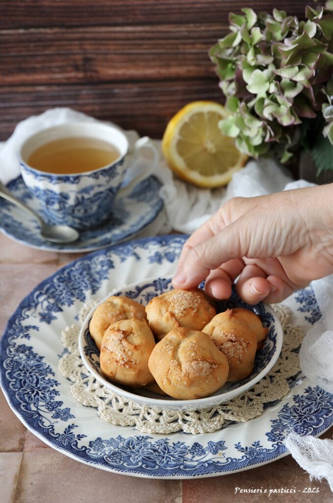 Biscotti alla ricotta e limone